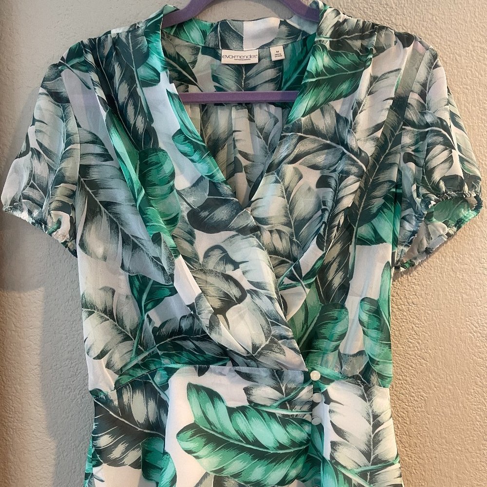 Gorgeous wrap top by Eva Mendes
